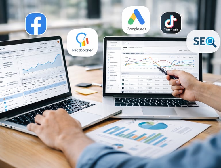 traffic generation services using paid ads and SEO to drive targeted leads for businesses in Durham 