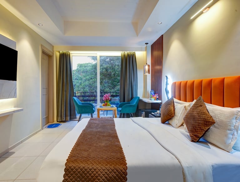 Fresh food served at RJK Stay Sector 49 Gurgaon