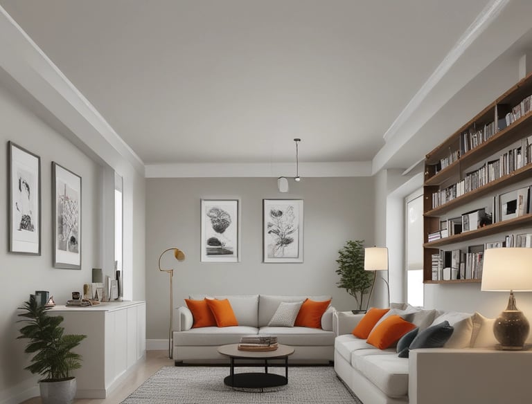 Close-up of a suspended ceiling installation showing clean lines and acoustic panels.