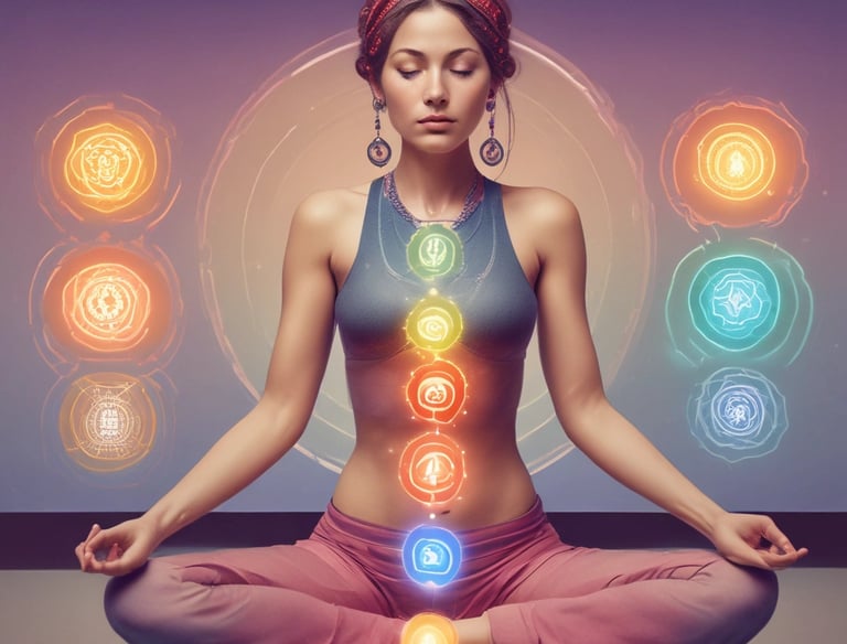 a man riding a skateboard down a street next to tall buildings