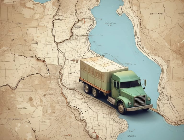 a man riding a skateboard down a street next to tall buildings