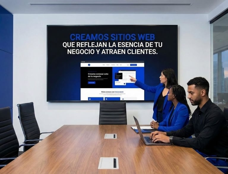a group of people sitting around a table with a laptop