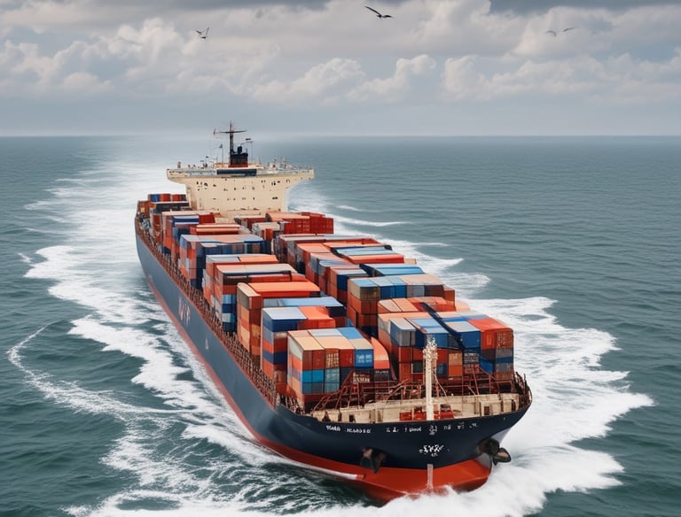 Stacks of insulated boxes packed with fresh salmon for shipping.