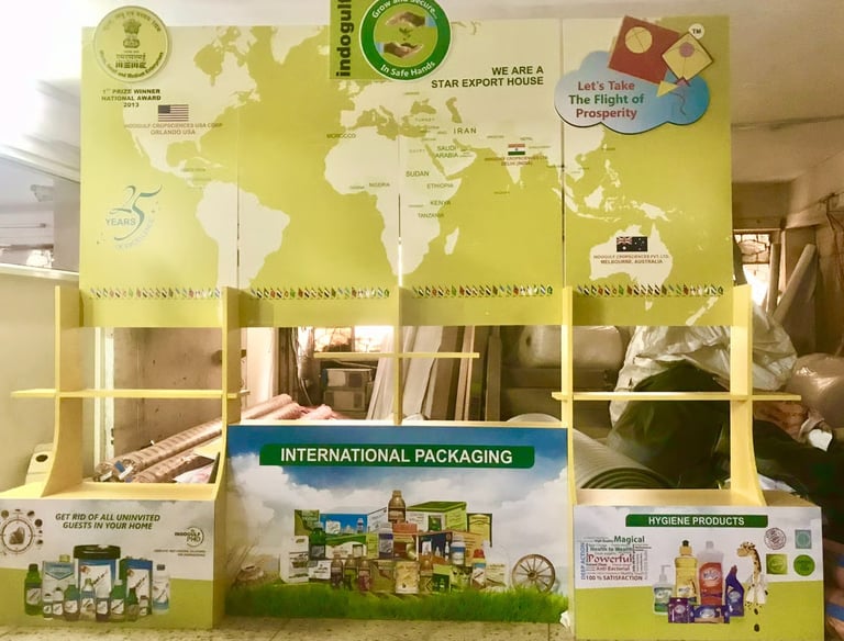 Transform your exhibition presence with professionally designed and printed booths
