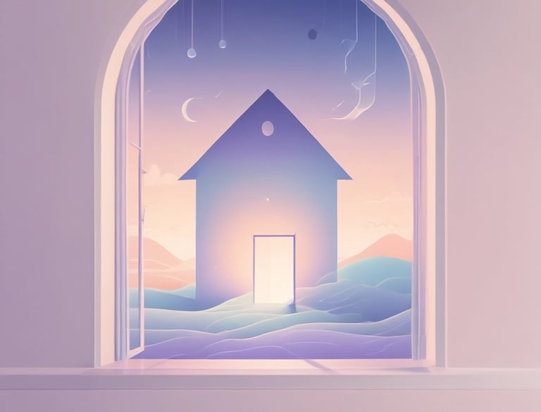 Calm room with soft lighting and a massage table ready for an intuitive massage.