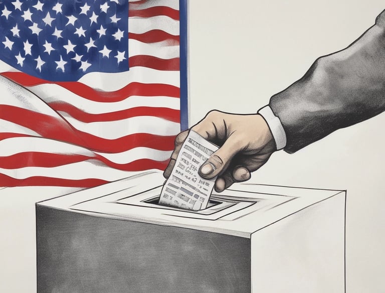 A group of engaged voters discussing local issues.