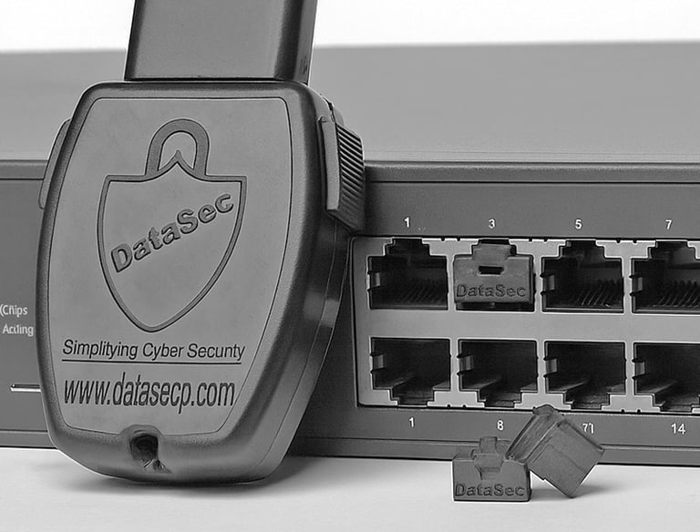 RJ45 blocker with key in India, Ethernet port lock in 2026, LAN port blocker in India, RJ45 lock Mak