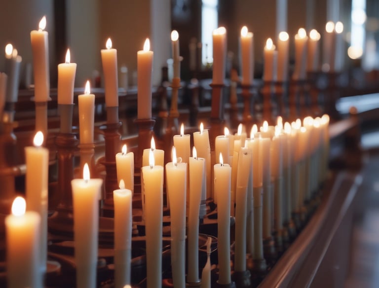 Dr. Patricia Pope warmly greeting a family at the funeral home entrance.