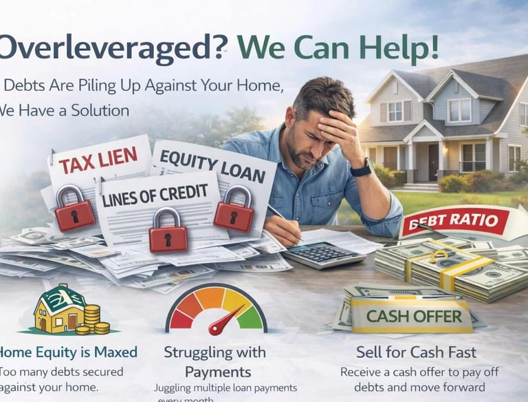 sell overleveraged  house fast 