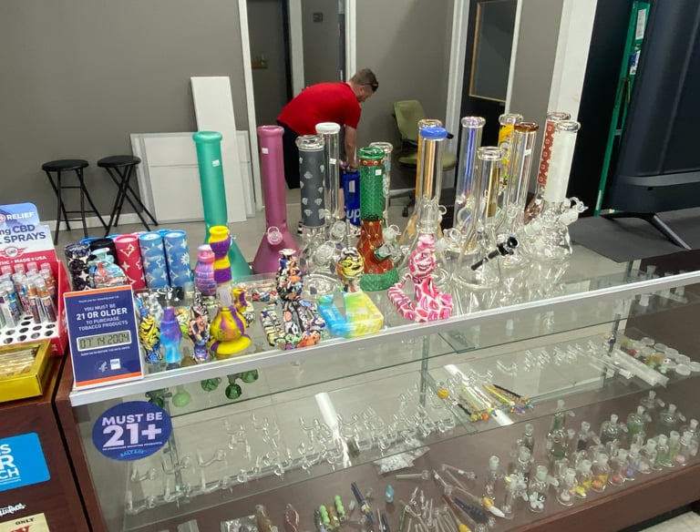 Custom Glass & Flavored Disposables | Alpha Vape | Alpha Vape and Smoke