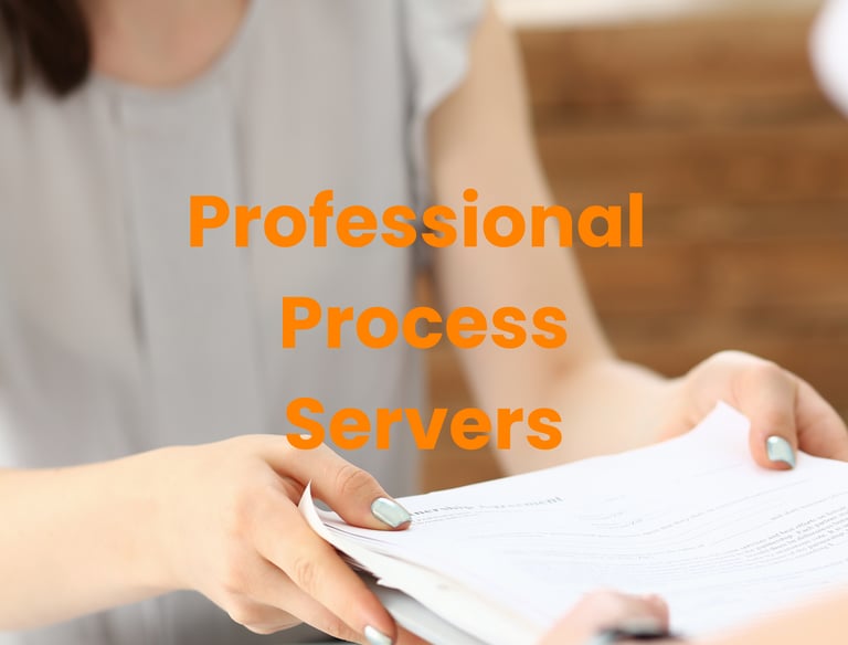 CHATTANOOGA PROCESS SERVER SERVING LEGAL DOCUMENTS