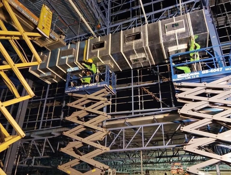 Ductwork Installation Tashtebat al sareah TAL Saudi arabia