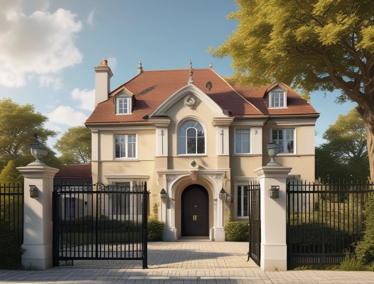 a man riding a skateboard down a street next to tall buildings