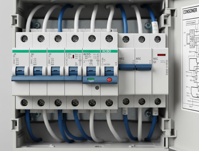 emergency electrician near me checking fuse box