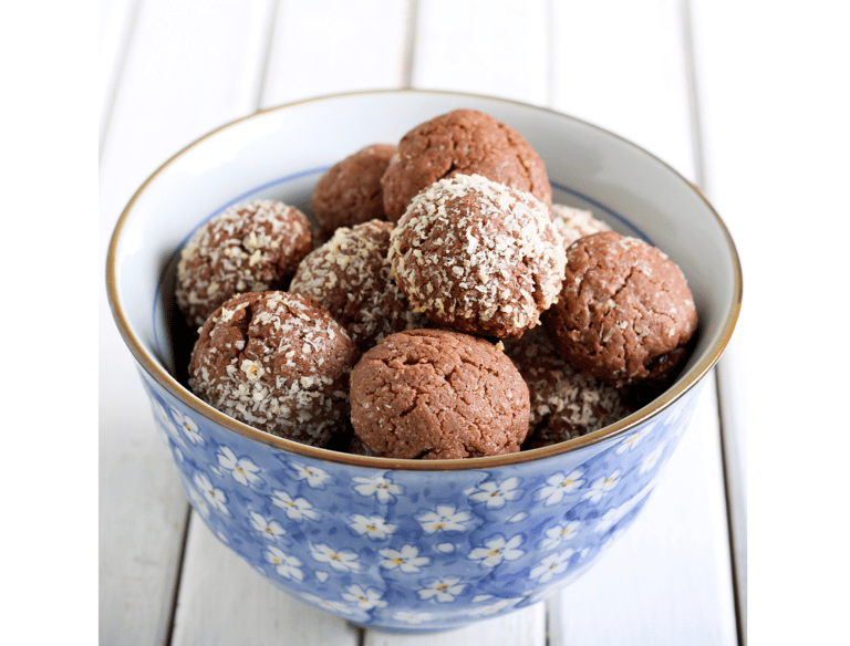 Keto Chocolate Coconut Fat Bombs
