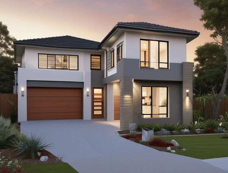 Spacious kitchen with modern appliances and island bench