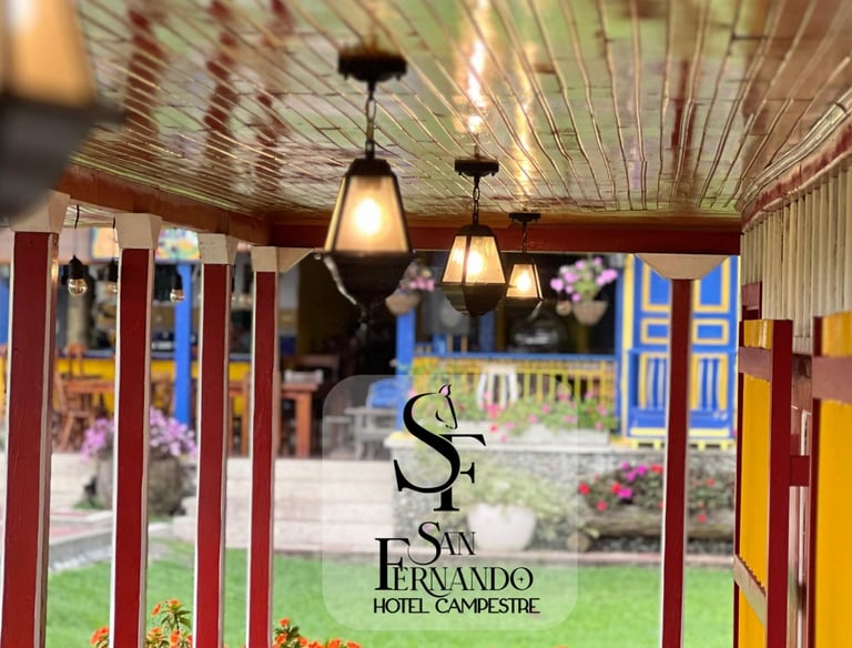 Restaurante campestre en el lago calima