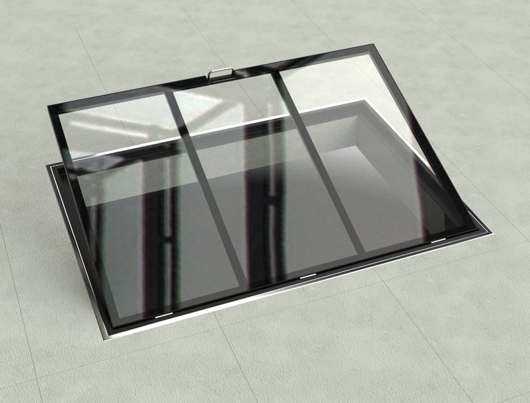 cellar trap door design rendering