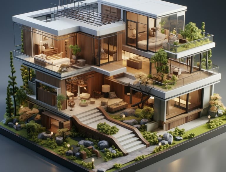 jasa desain arsitektur 3D bangunan teknik pita studios