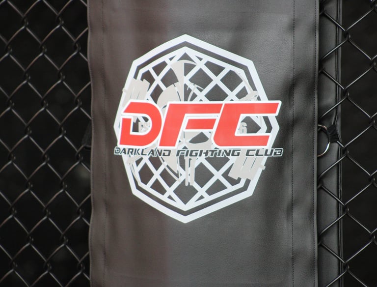 a flag - bearing flag on a fenced in area
