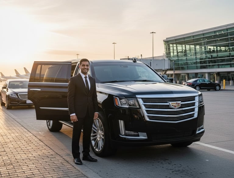 Airport Transfers with our professional chauffeur service