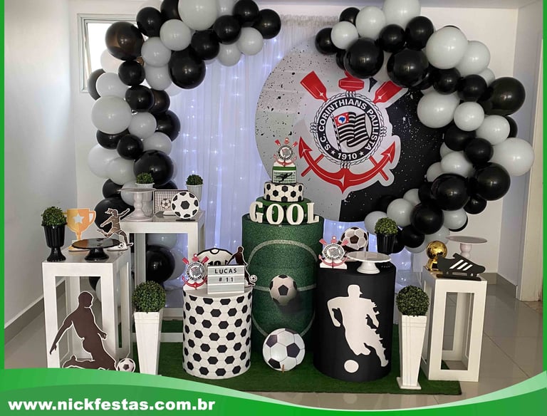Aluguel de decoração Corinthians na Freguesia do Ó