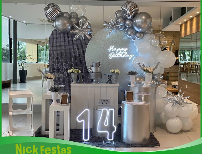 Aluguel de decoração infantil completa na Barra Funda com a Nick Festas