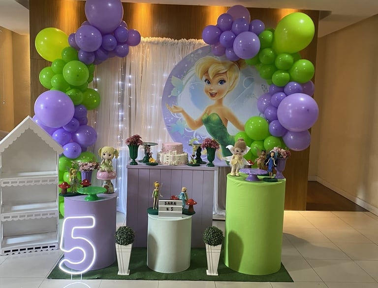 Aluguel de Decoração Infantil Sininho Freguesia do Ó Zona  Norte Oeste