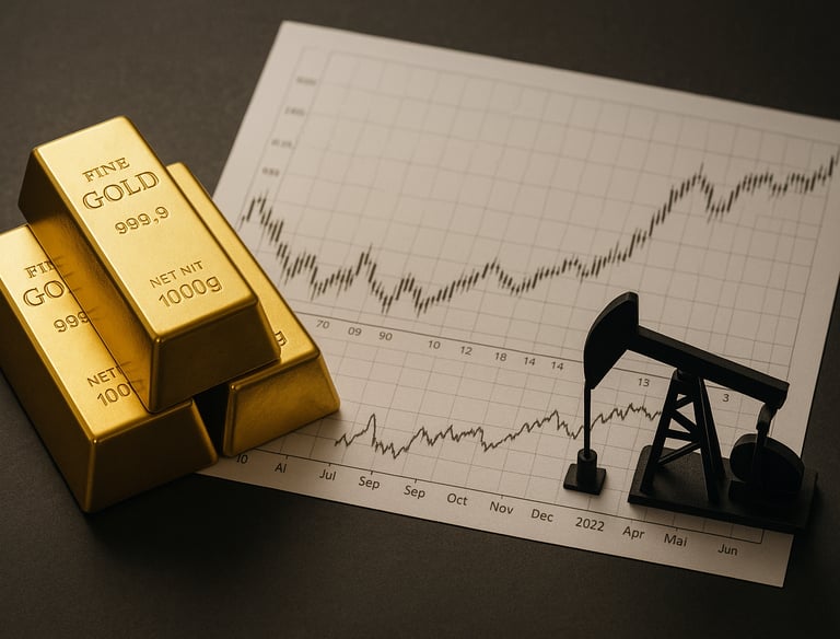 a gold barcoden and a gold barcoden