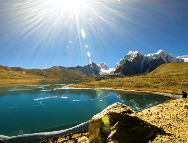 Gurudongar Lake North Sikkim