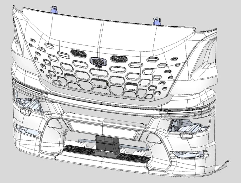 Koorosh-Shojaei-QHM-AERO-H2-truck-exterior-panel-production
