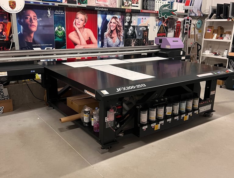 imprimante à plat grand format