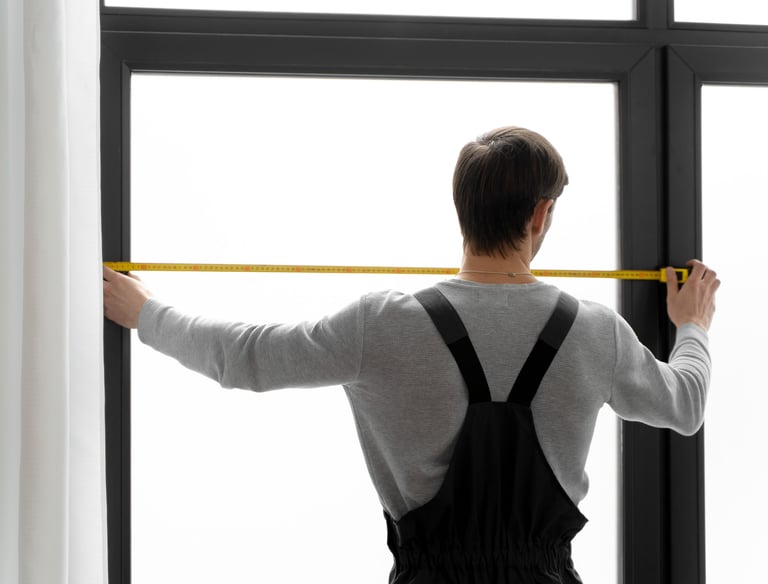 korniş montajı yapan usta