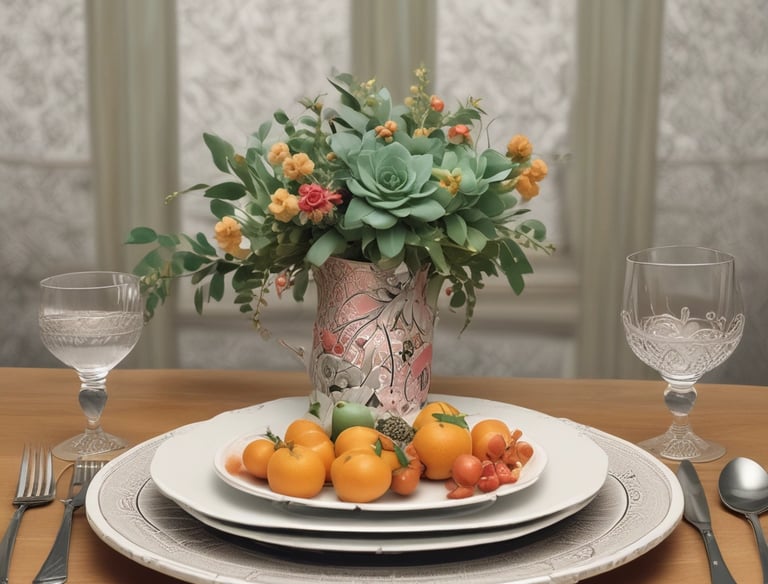 A small outdoor shop with a variety of items displayed, including umbrellas, bags, and hats. The storefront is vibrant with multiple red paper lanterns and bold signage in Japanese text. A vending machine stands to the left of the entrance.