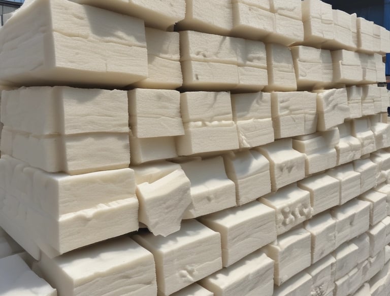 Goma espuma industrial cortada a medida