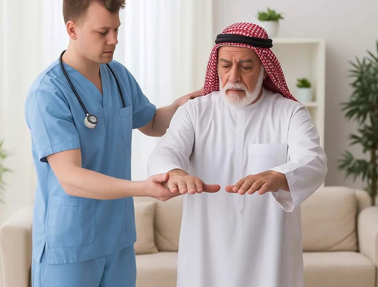 العلاج الطبيعي المنزلي من لايف سبورت