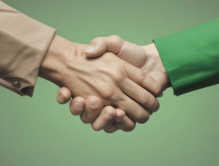 a handshake