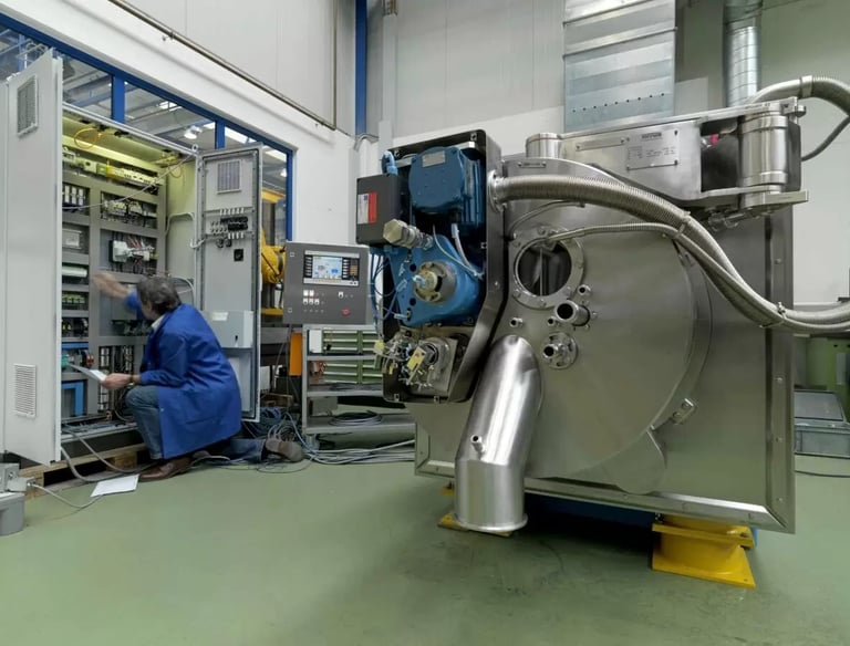 Pusher Centrifuge maintenance