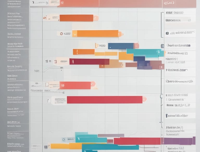 Engineers discussing project plans over blueprints.