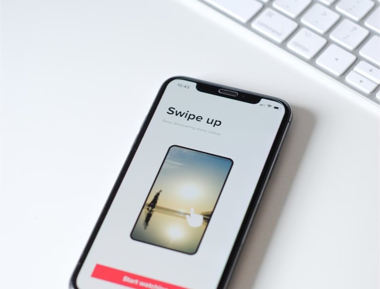 iphone xs on white table