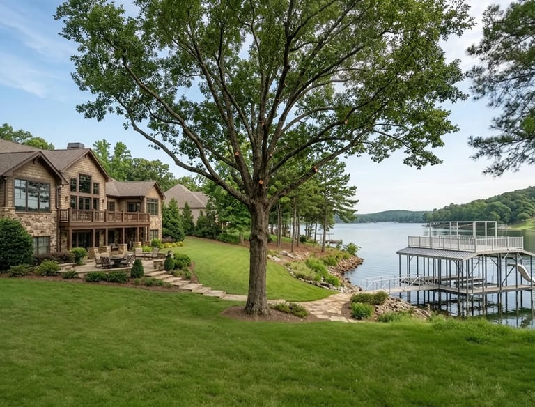 Tree Trimming a tree in Counce, TN