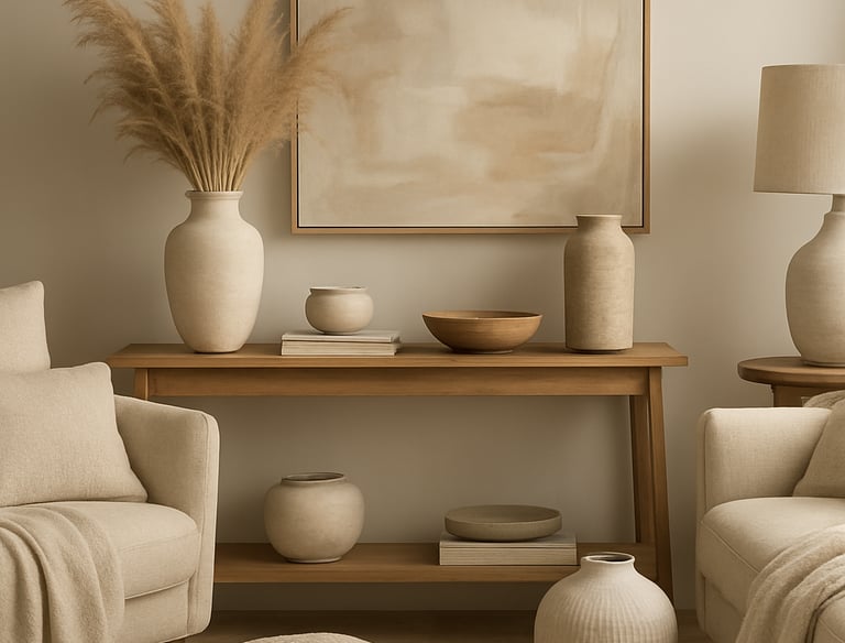 Modern architectural blueprint and design sketches on a wooden desk.