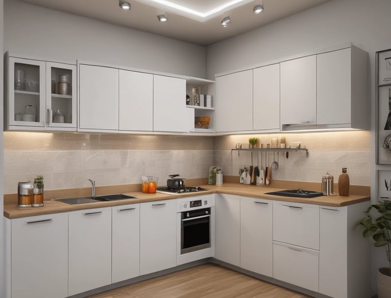 A serene bedroom with calming tones and carefully chosen decor creating a peaceful retreat.