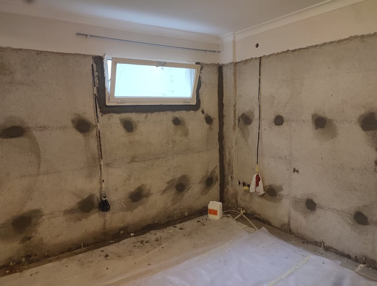 bodrum kat su yalıtımı hazırlık aşaması