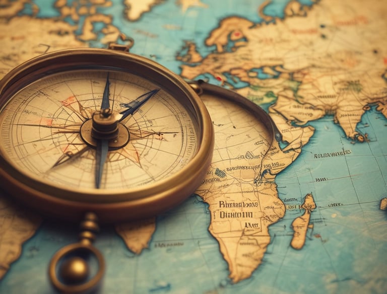 A detailed map overlay showing audience demographics and interests.