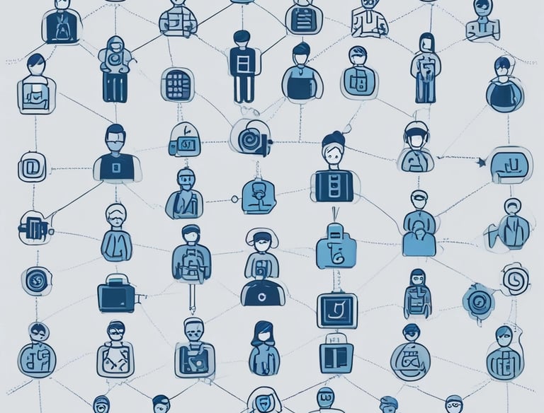 Minimalist icon representing unlimited users in a clean, corporate style.