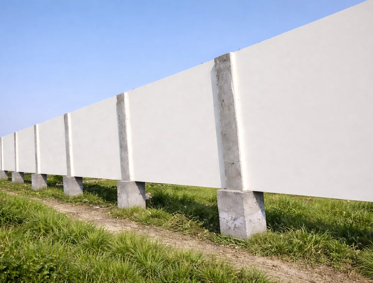 Abhay Precast: Single panel compound wall manufacturers