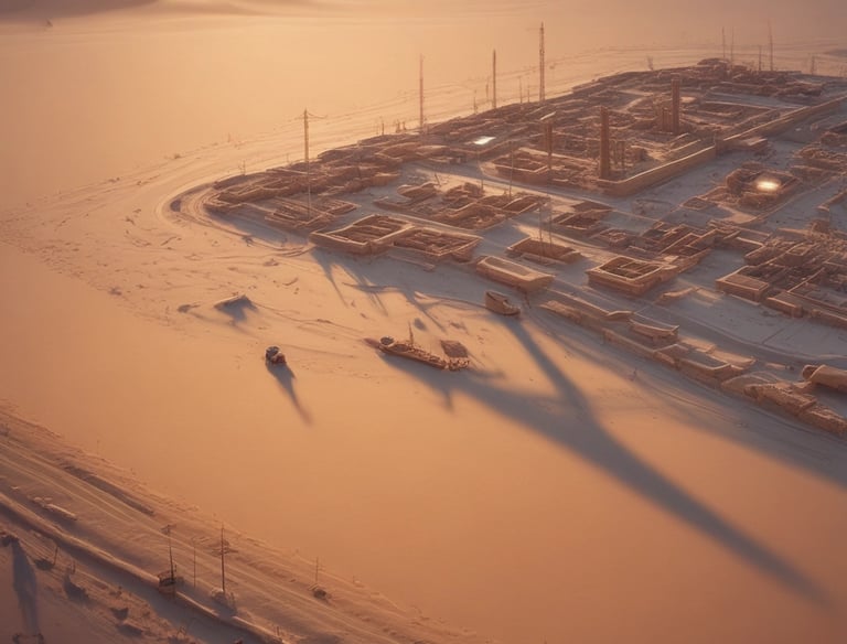 a man riding a skateboard down a street next to tall buildings
