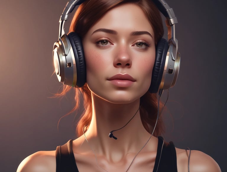 a man riding a skateboard down a street next to tall buildings