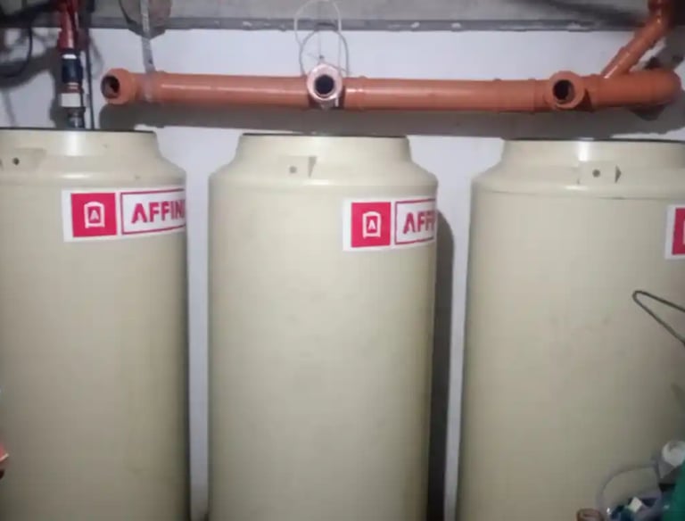 Tanque Pluvial limpieza y destapación